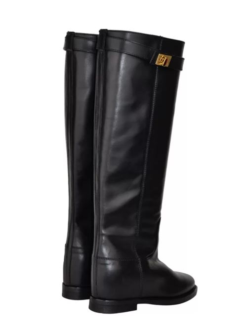 BOOT WITH PADLOCK VIA ROMA 15 | 3807NERO